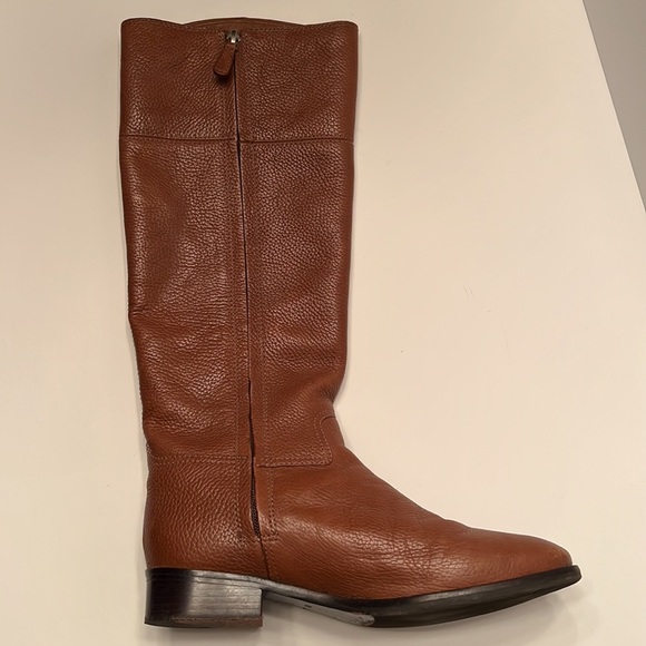 Tory Burch Jolie tall brown leather riding boots size 8 - Picture 7 of 10